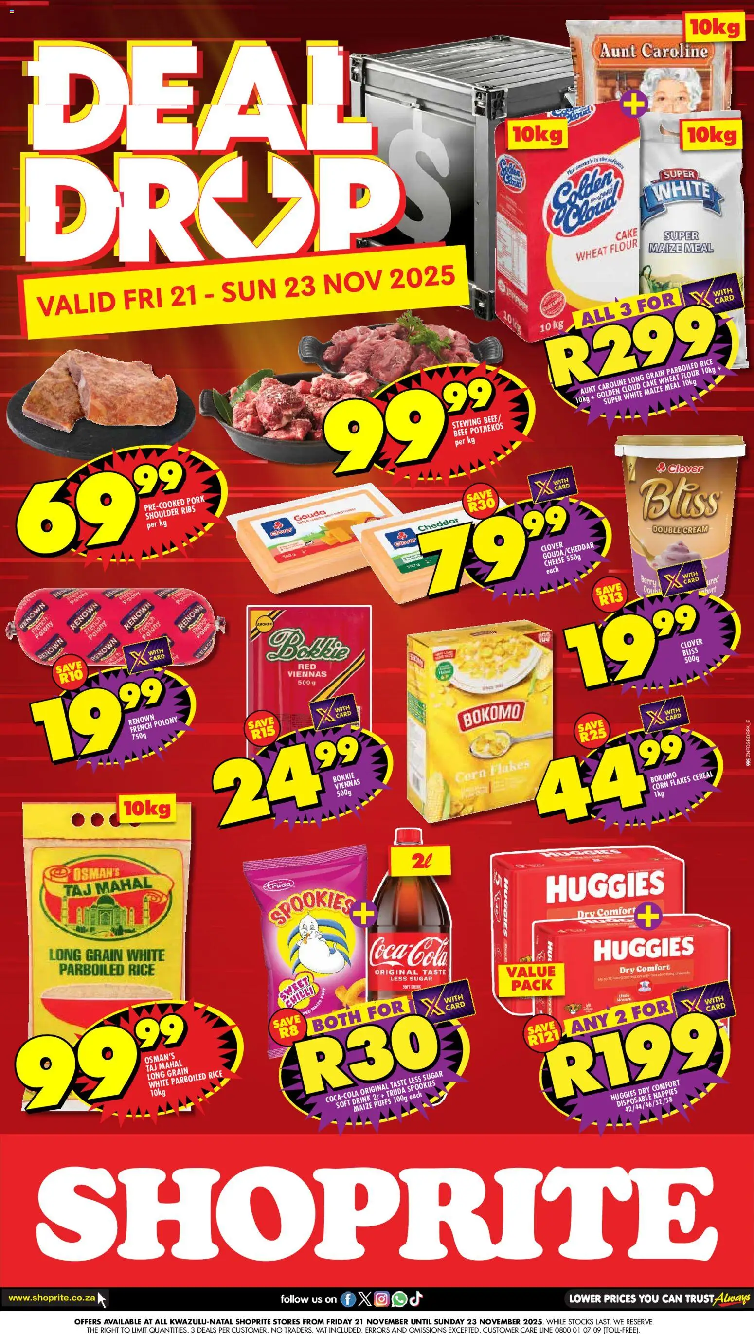Preview of Shoprite flyer valid from 21/11/2025