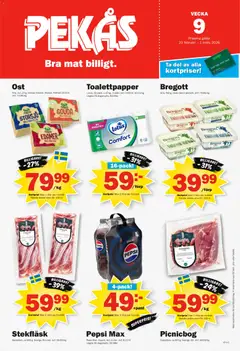 Förhandsgranska reklamblad Aktuella reklamblad Pekås från butik Pekås gäller från 23/02/2026