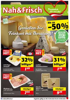 Vorschau der Angebote: Nah und Frisch Flugblatt gültig ab 03.09.2025
