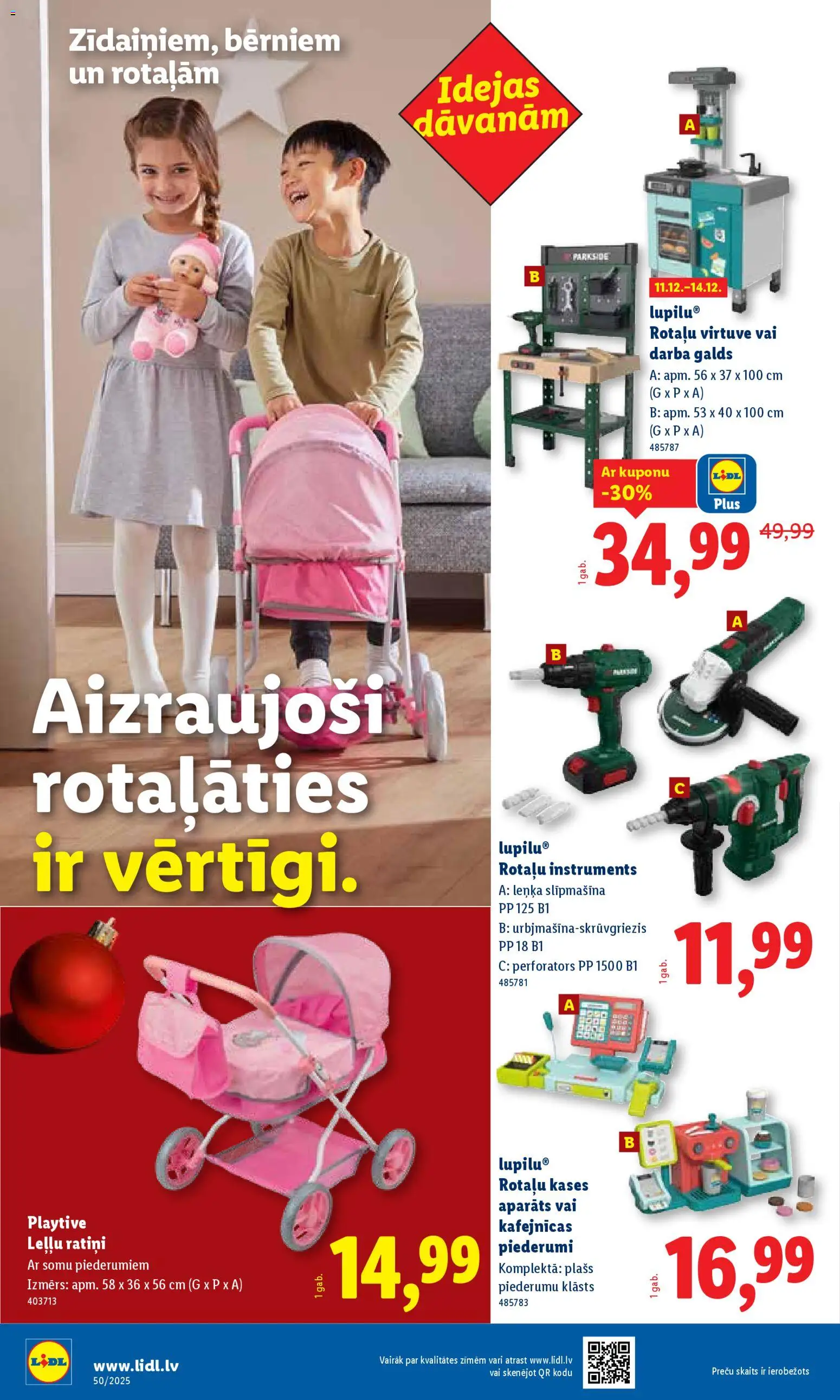 Skatīt Lidl akciju bukletu, derīgs no 2025.12.08