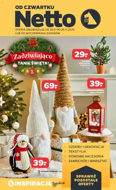 Pogląd gazetki "Gazetka Non Food" ze sklepu Netto ważnej od 20.11.2025