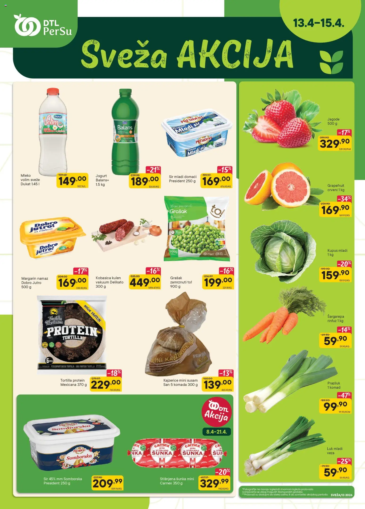 Pregled PerSu kataloga - važi od 13.04.2026