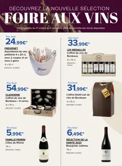Prévisualisation de Catalogue foire aux vins du magasin Costco formulaire valide 27/10/2025