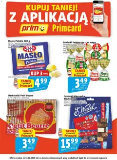 Pogląd gazetki "Promocje Primcard" ze sklepu Prim Market ważnej od 11.12.2025
