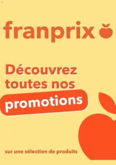 Prévisualisation de Catalogue du magasin Franprix formulaire valide 27/06/2025