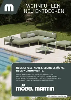 Vorschau von dem Prospekt des Geschäftes Möbel Martin, gültig ab dem 07.04.2026