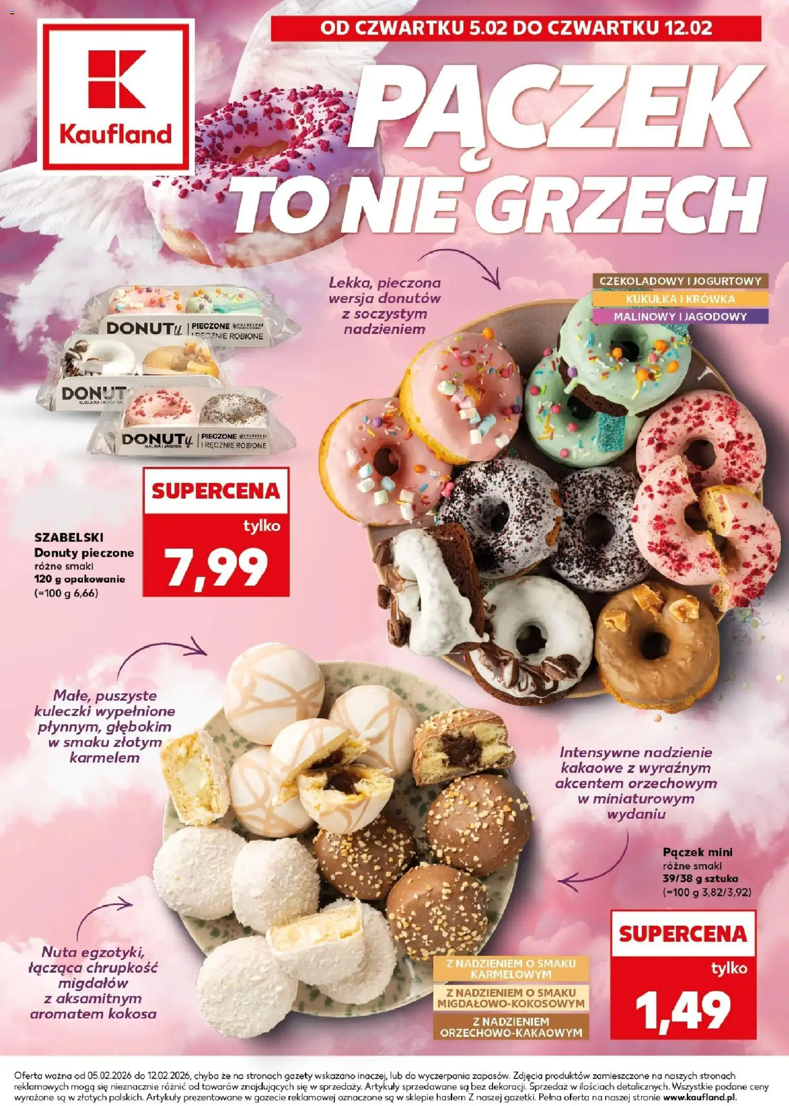 Pogląd gazetki "Pączki" ze sklepu Kaufland ważnej od 05.02.2026