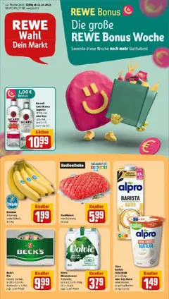 Vorschau von dem Prospekt des Geschäftes Rewe, gültig ab dem 13.10.2025