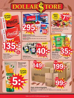 Förhandsgranska reklamblad Aktuella reklamblad Dollar Store från butik Dollar Store gäller från 25/08/2025