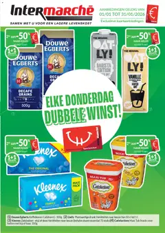 Voorbeeld van De januariaanbiedingen met de Intermarché-kaart van winkel Intermarché geldig vanaf 01/01/2026