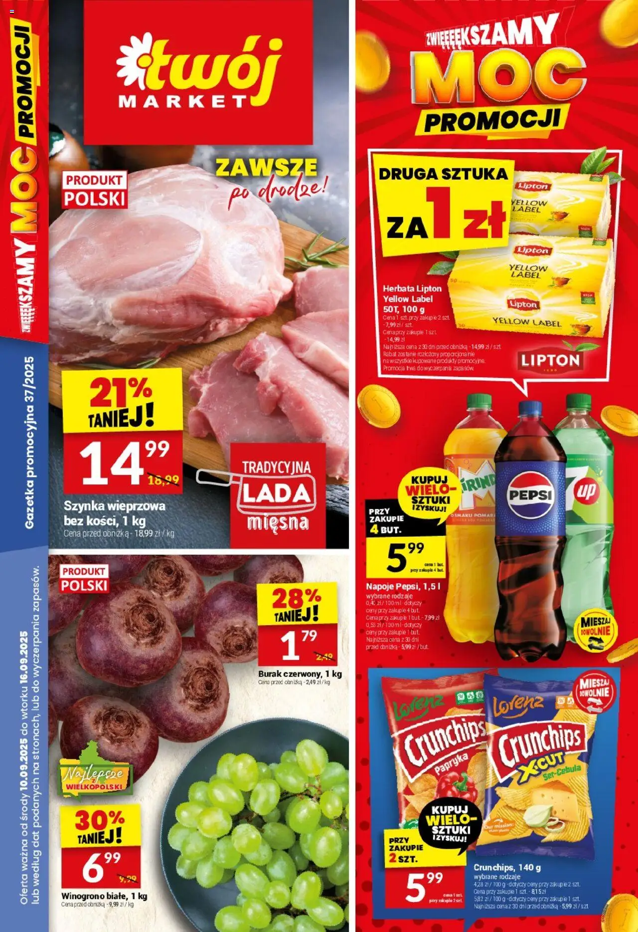 Twój Market Gazetka od 10.09.2025 - Nowa Gazetka - Numer strony 1