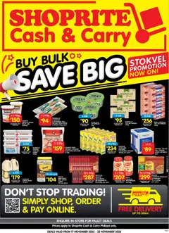 Preview of Shoprite flyer valid from 17/11/2025