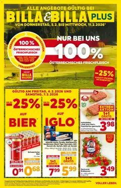 Vorschau der Angebote: Billa Prospekt aktuell gültig ab 05.02.2026