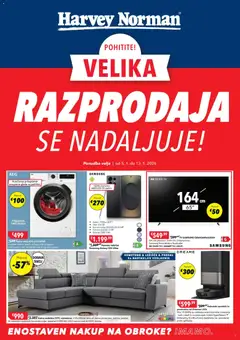 Predogled kataloga iz trgovine Harvey Norman veljaven od 05.01.2026