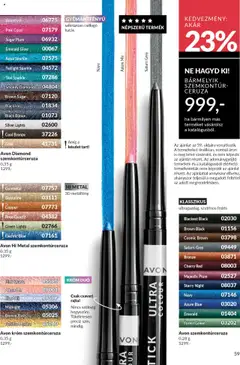 Avon - AVON online katalógus 2025 októberi megtekintése, amely érvényes 2025.10.01.-től | Oldal: 63