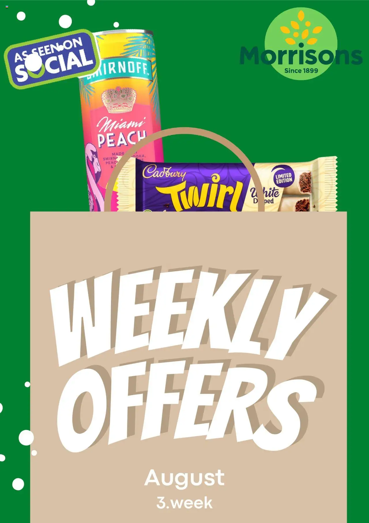 Morrisons shop Weekly offers valid from 11/08/2025 - Page number 1