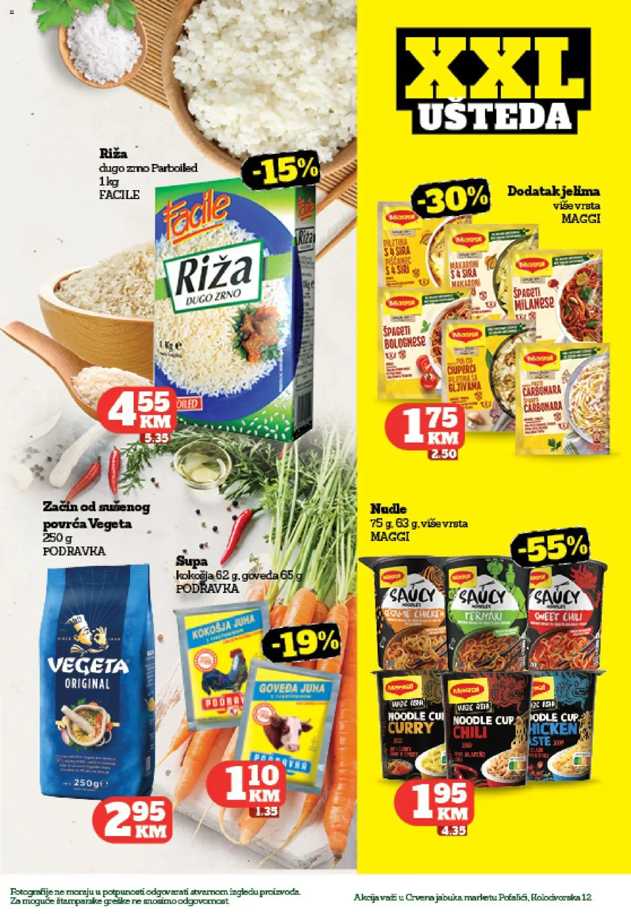 Pregled letka Katalog trgovine Crvena jabuka vrijedi od 2025.10.15