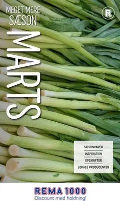 Eksempel på tilbudsavis Rema 1000 - Meget mere sæson - marts fra butik Rema 1000 gyldig fra 28/02/2026