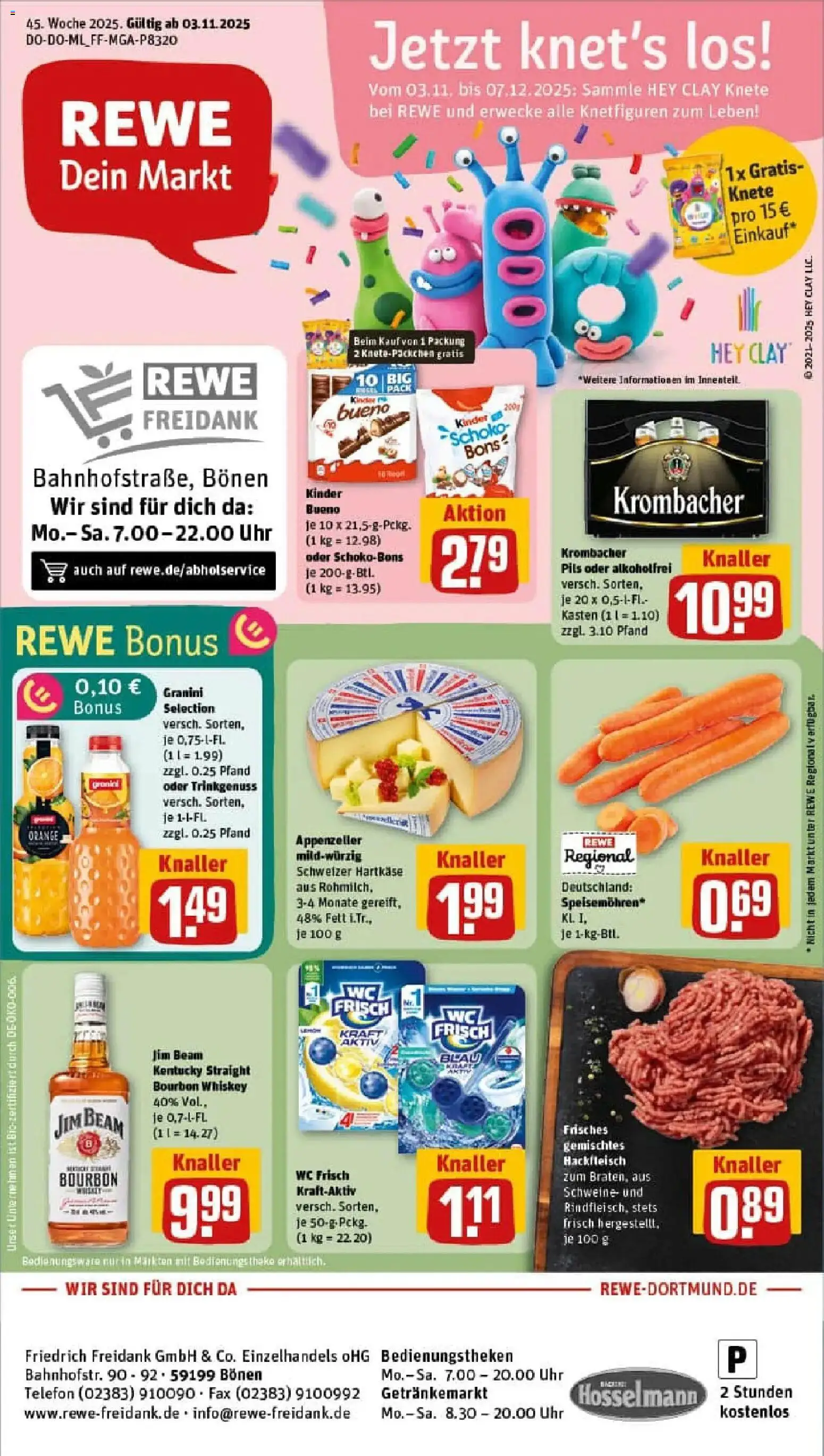 Vorschau von dem Prospekt des Geschäftes Rewe, gültig ab dem 02.11.2025