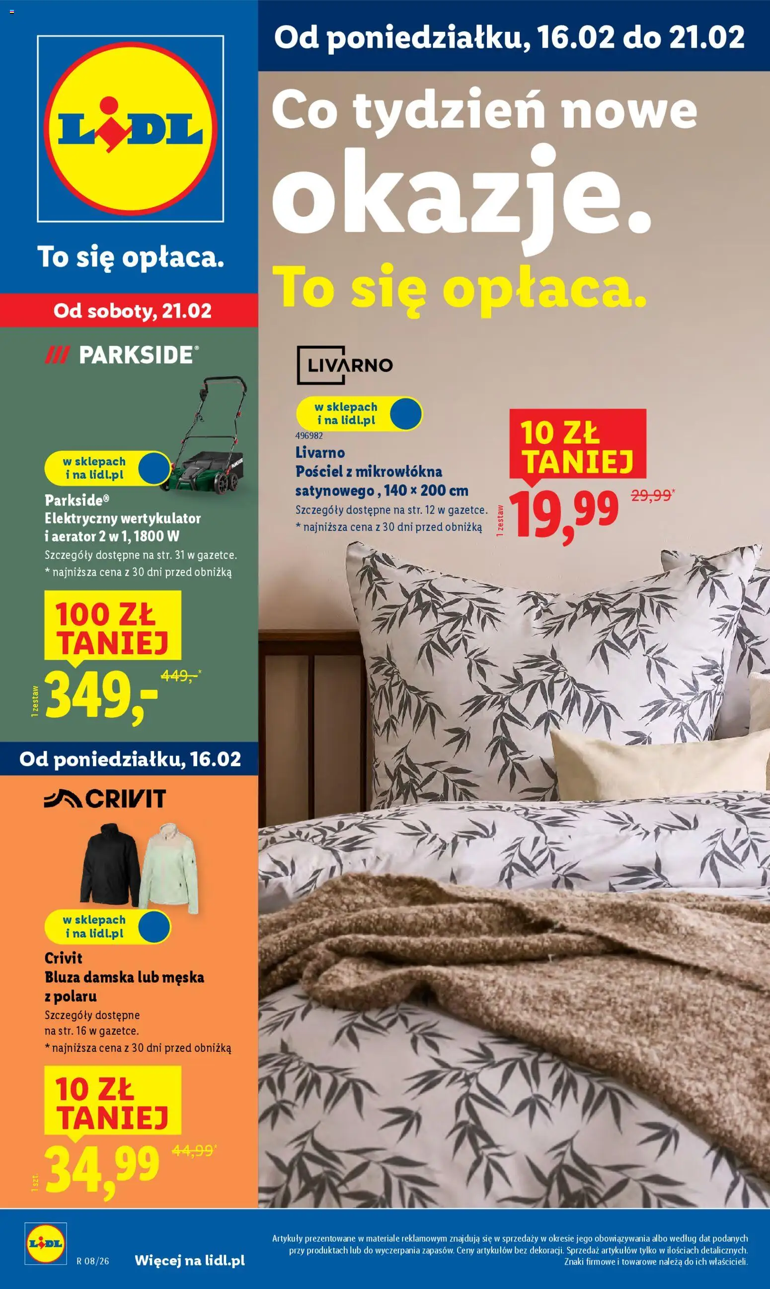 Pogląd gazetki "Katalog" ze sklepu Lidl ważnej od 16.02.2026