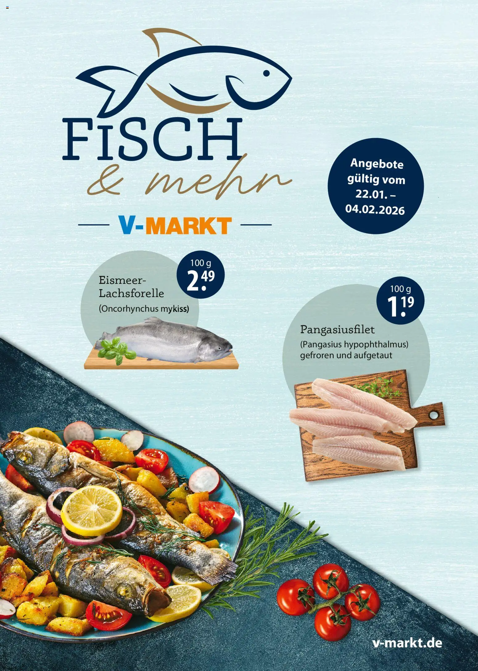 Vorschau von dem Prospekt des Geschäftes V-Markt, gültig ab dem 22.01.2026