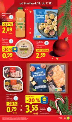 Náhľad Lidl letáku platného od 01.12.2025 | Strana: 73