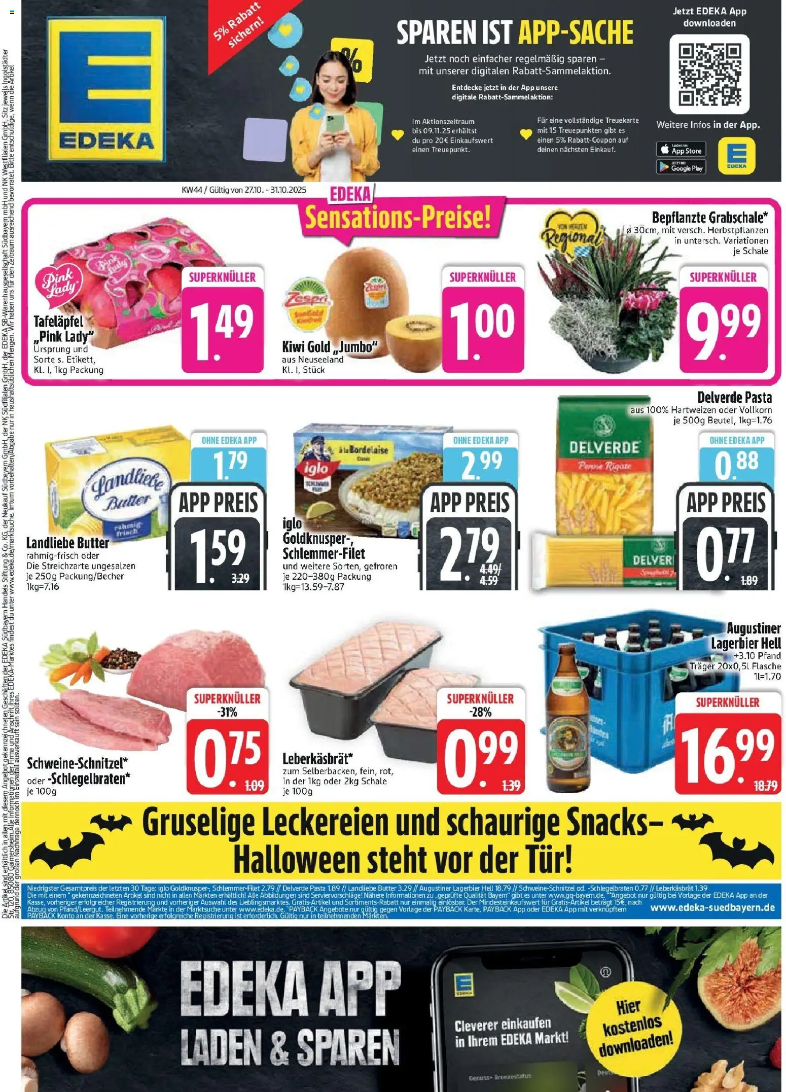 EDEKA Prospekt ab 26.10.2025 - Prospekt Rötz Online