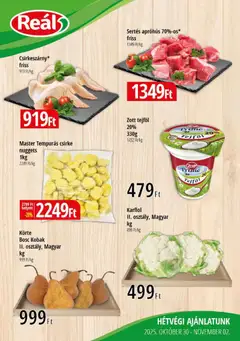 Reál - Bevásárló hétvége - Kisalföld megtekintése, amely érvényes 2025.10.30.-től