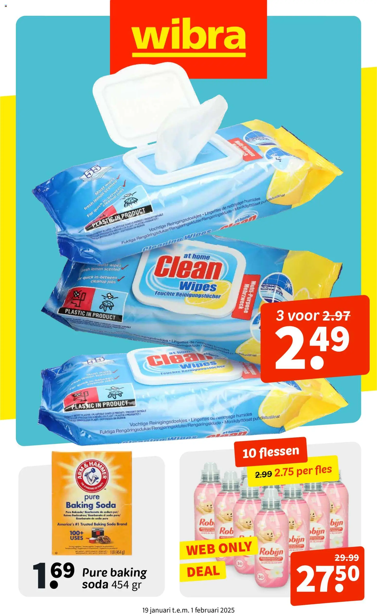 Voorbeeld van Folder van winkel Wibra geldig vanaf 19/01/2026