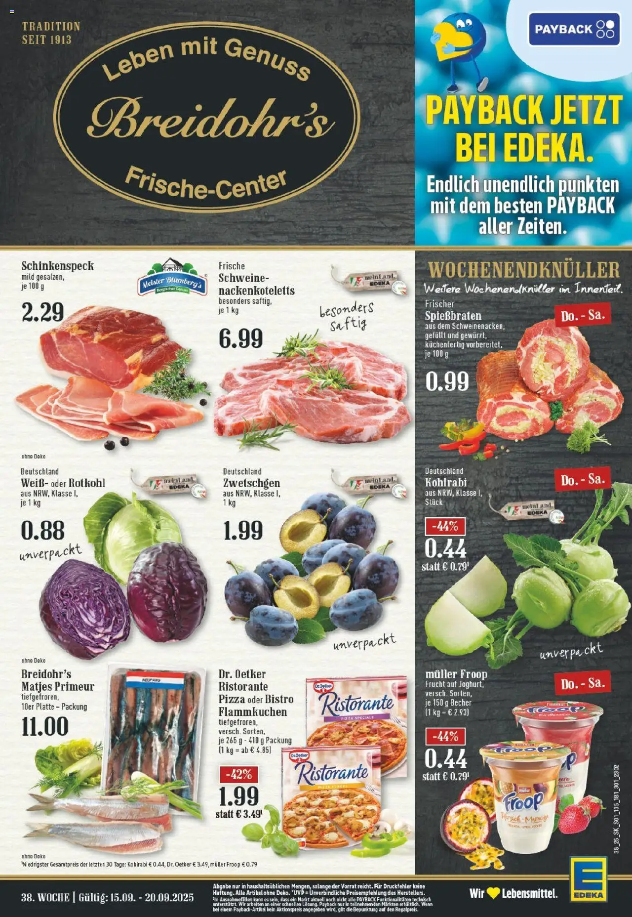 EDEKA Prospekt ab 14.09.2025 - Prospekt Hilden Online