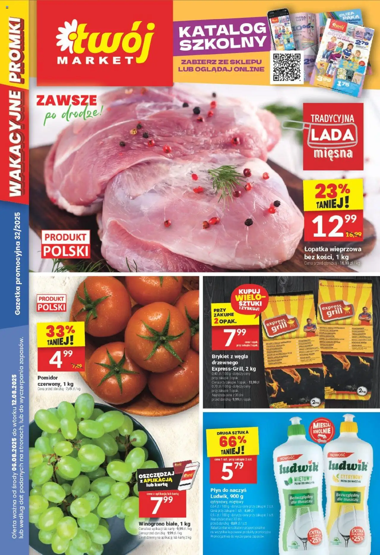 Twój Market Gazetka od 06.08.2025 - Nowa Gazetka - Numer strony 1