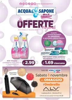 Anteprima dell'opuscolo Attuale volantino dal negozio Acqua e Sapone valido da 12/10/2025