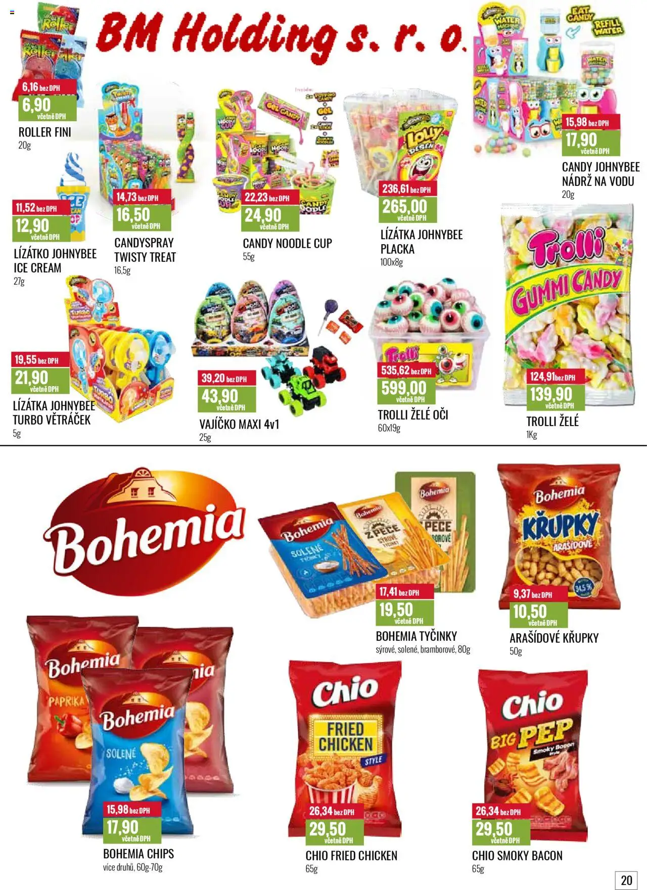 Ratio Leták (01.05.2025 - 31.05.2025) - strana 21 - Paprika, Bohemia chips, Tyčinky, Křupky, Lízátka, Tyčinky Bohemia