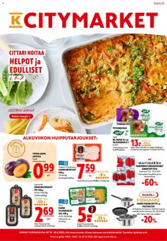 Kaupan K-Citymarket Tarjoukset esikatselu, voimassa 18/08/2025