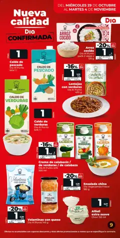 Vista previa del folleto de la tienda Dia válido desde el 29/10/2025 | Página: 9