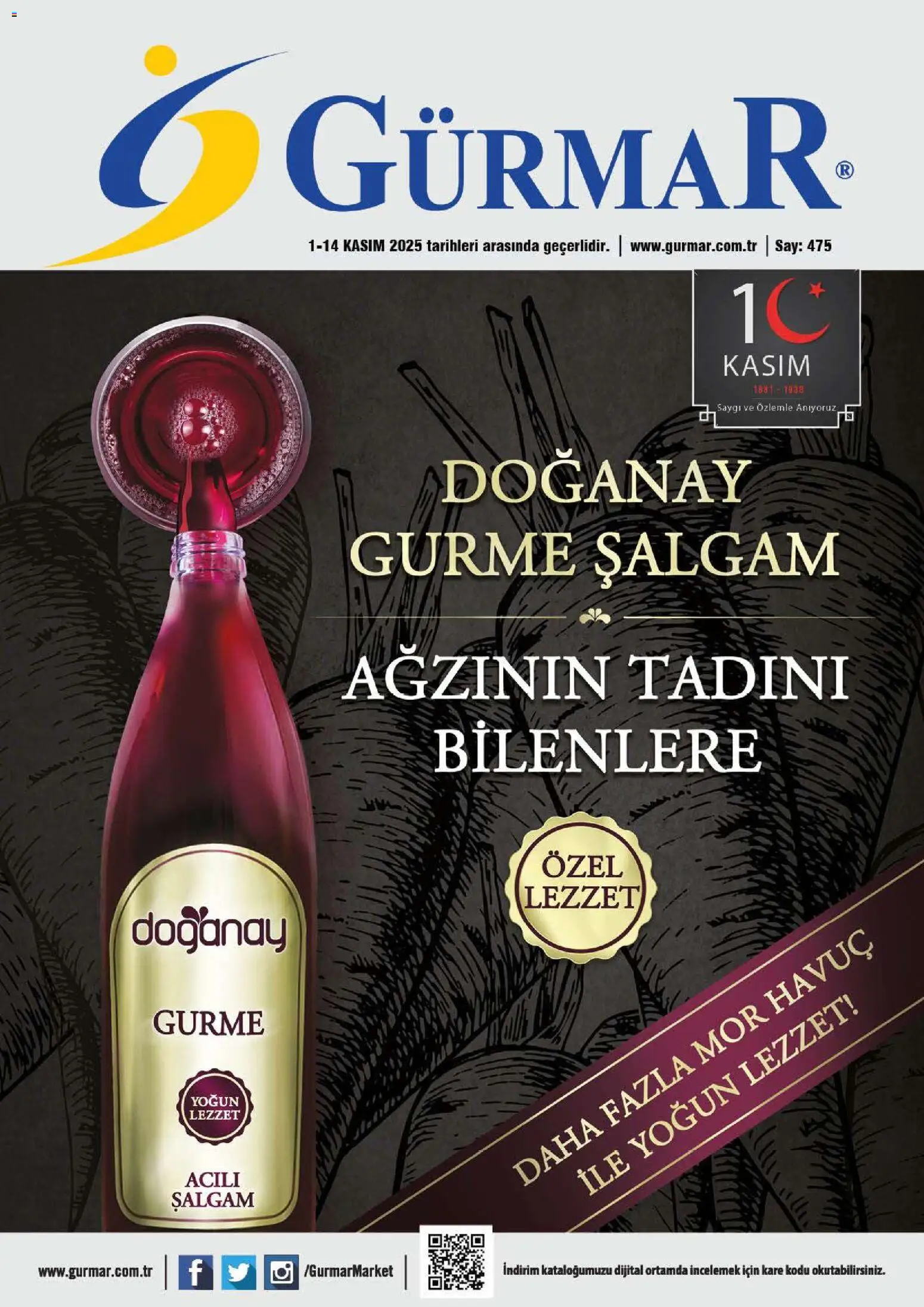 Gürmar Katalog 01.11.2025 - Broşürünün önizlemesi