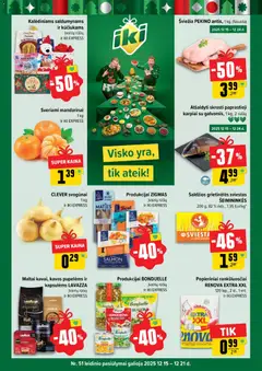 IKI parduotuvės leidinio Leidinys galiojančio nuo 2025.12.15 peržiūra