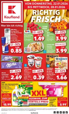 Vorschau von dem Prospekt des Geschäftes Kaufland, gültig ab dem 22.01.2026