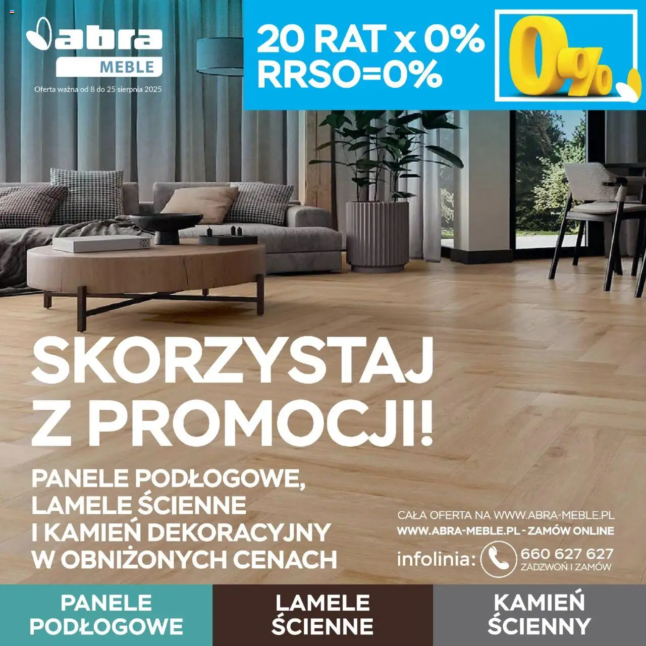 Abra meble Gazetka od 08.08.2025 - Nowa Gazetka - Numer strony 1
