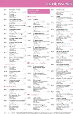 Prévisualisation de Catalogue du magasin Picard formulaire valide 15/09/2025 | Page: 28