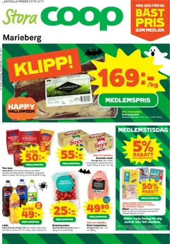 Förhandsgranska reklamblad Örebro från butik Coop Forum gäller från 27/10/2025