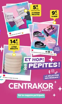 Prévisualisation de Catalogue Et hop les pépites du magasin Centrakor formulaire valide 17/11/2025