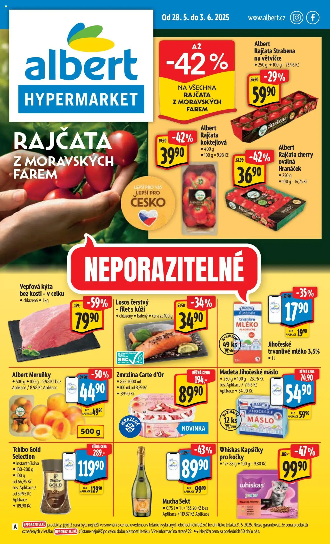  ALBERT leták od 28.05.2025 - Akční leták "Hypermarket"
