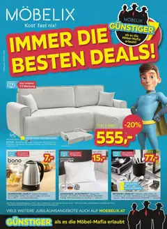Vorschau der Angebote: Möbelix Mistelbach, Zams, Zell Am See gültig ab 02.02.2026