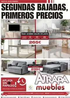 Vista previa del folleto de la tienda Atrapa Muebles válido desde el 01/02/2026 