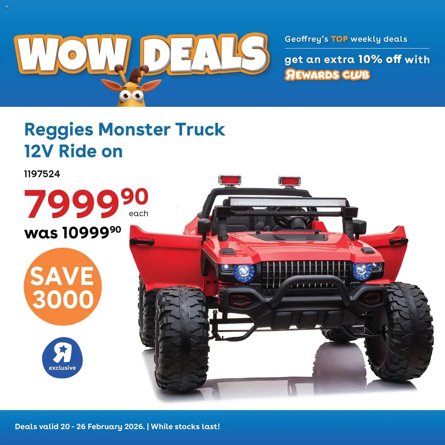 Preview of Toys R Us flyer valid from 20/02/2026