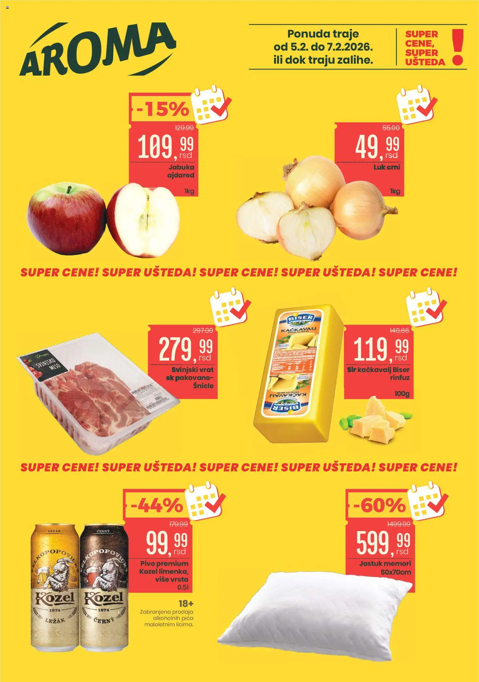 Pregled Aroma Market kataloga - važi od 07.02.2026