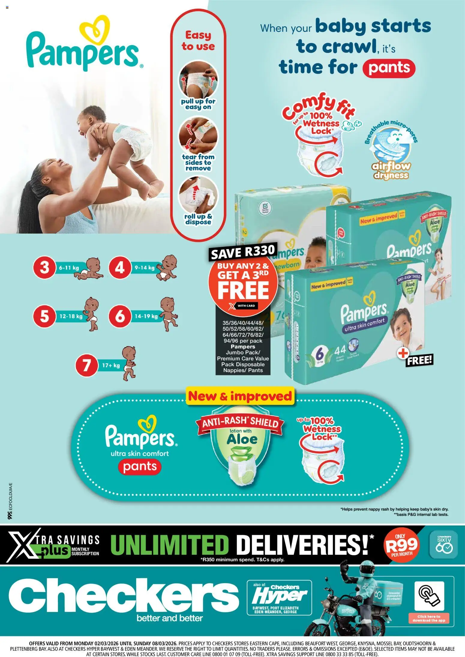 Preview of Checkers flyer valid from 02/03/2026