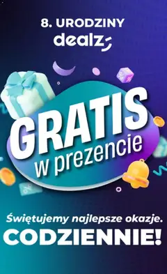 Pogląd gazetki "Świętujemy najlepsze okazje" ze sklepu Dealz ważnej od 19.02.2026