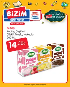 Bizim Toptan Okula dönüş 16.09.2025 - Broşürünün önizlemesi